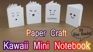 DIY MINI NOTEBOOKS in One Sheet of Paper  DIY Back to School  Kawaii Notebook  Exam Hacks [upl. by Evangelina]