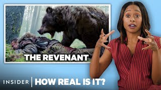 Bear Expert Rates 9 Bear Attacks In Movies And TV  How Real Is It  Insider [upl. by Anirret]