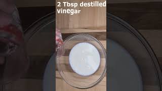 Never Buy Buttermilk again Simple Way to make Buttermilk [upl. by Cordova]