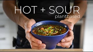 The SOUPER tasty Hot  Sour Soup Recipe to warm you up [upl. by Dleifyar]