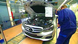 Production Mercedes Eclass w212 Plant in Sindelfengen [upl. by Neerual73]