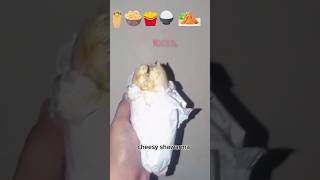 ASMR MUKBANG  Cheesy Shawarma Crunchy Veggies amp Tasty Fries  Eating Sounds FoodLovers Delicious [upl. by Vida46]