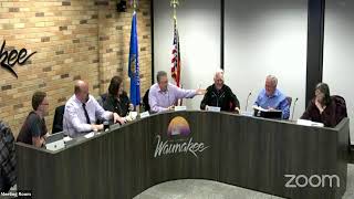 Village of Waunakee Village Board Meeting 41723 [upl. by Aramo]