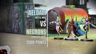 Aeldari VS Necron  Warhammer 40000 Battle Report ITA [upl. by Lesig60]