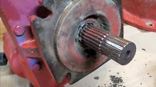 Case IH 1640 hydrostatic pump simple fix [upl. by Loomis]