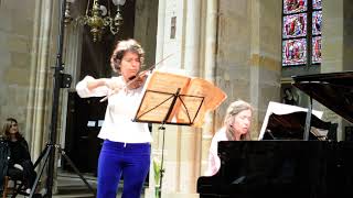 Amandine amp Laurence Beyer  Bach Partita BWV 1004 Ciaccona [upl. by Lauryn824]