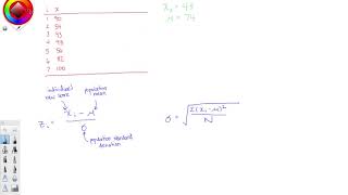 How to Calculate ZScores by Hand [upl. by Garfinkel]