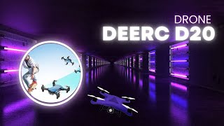 DEERC D20 mini HD Camera 720p drone  Unboxing  Flight setup 2023 updated [upl. by Laehcym]