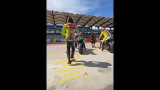 Moment Andrea Iannone quotMengacakacakquot Garasi Tim Valentino Rossi motogp [upl. by Afaw]