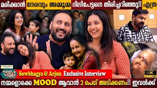 Sowbhagya Venkitesh amp Arjun Somasekhar Exclusive Interview  Mood amp 2 Peg  Dileep Milestone Makers [upl. by Amora95]