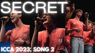 Secret  ICCA Set 2023 Song 2  Juxta Presents Time for a Hoe Down [upl. by Zerelda173]