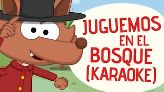 Canciones infantiles  Juguemos en el bosque  Karaoke  Toobys  HD [upl. by Sarid]