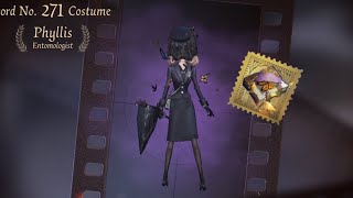 Identity V  Entomologist’s New Skin “Phyllis” So Elegant And Beautiful [upl. by Maguire]