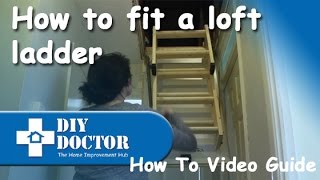 Fitting or installing a loft ladder [upl. by Cyprian]