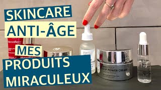 SKINECARE ANTIÂGE  MES PRODUITS MIRACULEUX [upl. by Idoc]