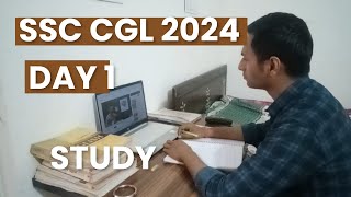 Ssc cgl aspirant Vlog Day1 vlog [upl. by Hamer]