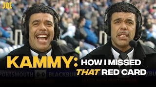 Chris Kamara explains how he missed that red card on Soccer Saturday [upl. by Nwahsyd61]