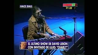 CHARLY GARCIA Y DAVID LEBON EN VIVO EN 2012  CRONICA TV [upl. by Francine]