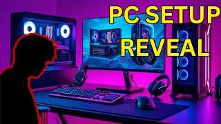 My EPIC PC Setup Reveal 🖥️🔥  Best Gaming amp Streaming Setup EVER 🎮✨ [upl. by Levina]