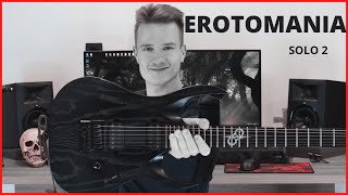 Dream Theater  Erotomania  Solo 2 Guitar cover by Nejc [upl. by Bainbrudge34]