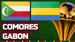 🔴🎥 🇰🇲 🇬🇦 Match LiveDirect  COMORES  GABON  Groupe C  CAN 2022 [upl. by Nylad]