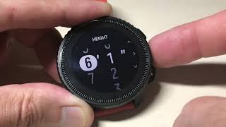 Suunto Vertical  How to update personal information [upl. by Carper584]