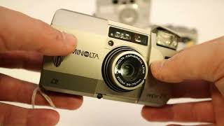 1996 MINOLTA VECTIS 25 APS Film Camera [upl. by Ylak]