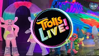 TROLLS LIVE  SHOW  ON STAGE CHARLOTTE NC 2022 [upl. by Sirehc]