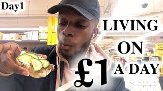 London Hacks  Living on £1 a Day  1 [upl. by Atnovart]