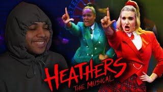 FIRST TIME WATCHING HEATHERS THE MUSICAL REACTION [upl. by Bensen150]