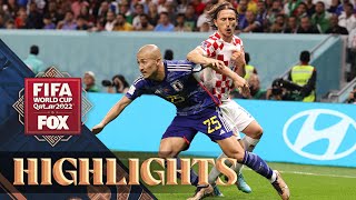 Japan vs Croatia Highlights  2022 FIFA World Cup  Round of 16 [upl. by Miculek353]