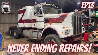 1973 Kenworth W Model Road to Roadworthy Episode 13 [upl. by Newbill554]