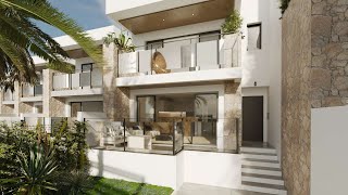 Ref 2158  KeyReady Townhouses in Monforte del Cid [upl. by Nagaek976]