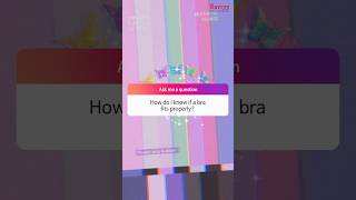 AskSavvyy How Do I Know If A Bra Fits Properly [upl. by Charron]