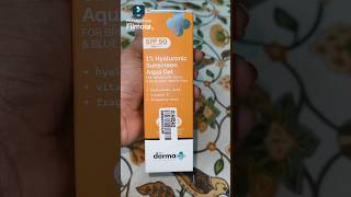 The Derma Co sunscreen mini review [upl. by Rento]