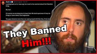 The Asmongold Drama continues They banned him [upl. by Ahtamat]