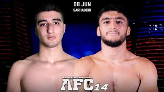 Amil Mustafali vs Samir Akhmedov  ASED14  Featherweight [upl. by Eelyak]