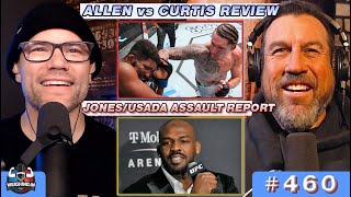 Allen def Curtis at UFC Vegas 90 Jon Jones Accused of Assault  460 [upl. by Atteiluj855]