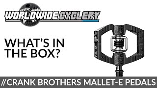 Whats In The Box Crank Brothers Mallet Enduro Pedals [upl. by Idnir]