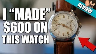 How I bought 1000 Baume amp Mercier Chronograph for 400 [upl. by Nosreg]