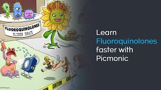 Learn Fluoroquinolones Faster with Picmonic NCLEX® Nursing School [upl. by Nilatak]