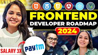 How to Get Hired as Frontend Developer in 2024  Learn Web Development Step by Step Roadmap 2024 [upl. by Tindall]