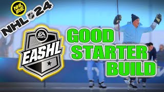 NHL 24  Good Starter Build EASHL [upl. by Jemie]