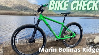 Bike Check  Marin Bolinas Ridge  2021 Build [upl. by Hammond286]