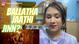 Neeraj Madhav  BALLAATHA JAATHI Official Video ft Dabzee  Baby Jean  ​⁠Rzee  Nusrat React [upl. by Ahsikcin]