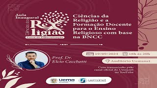 Aula Inaugural do Curso de Especialização em Ciência da Religião [upl. by Zined]