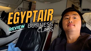 Avoid Egyptair Business Class  Review VLOG [upl. by Lobell995]