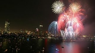 Best New Years Eve Fireworks  Boston 2013 [upl. by Catton243]