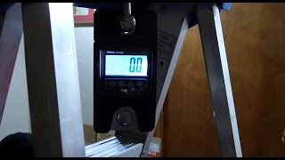 mini crane scale accuracy test [upl. by Frankie539]