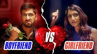 Girlfriend vs Boyfriend  Rapbaazi  Valentines Day Special  Being Indian [upl. by Janel]